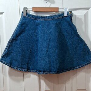 American Apparel Denim Circle Skirt